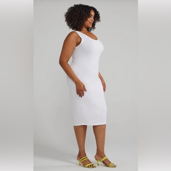 Fashion to Figure Sleeveless Tank Midi Dress NWT - Picture 3 of 3